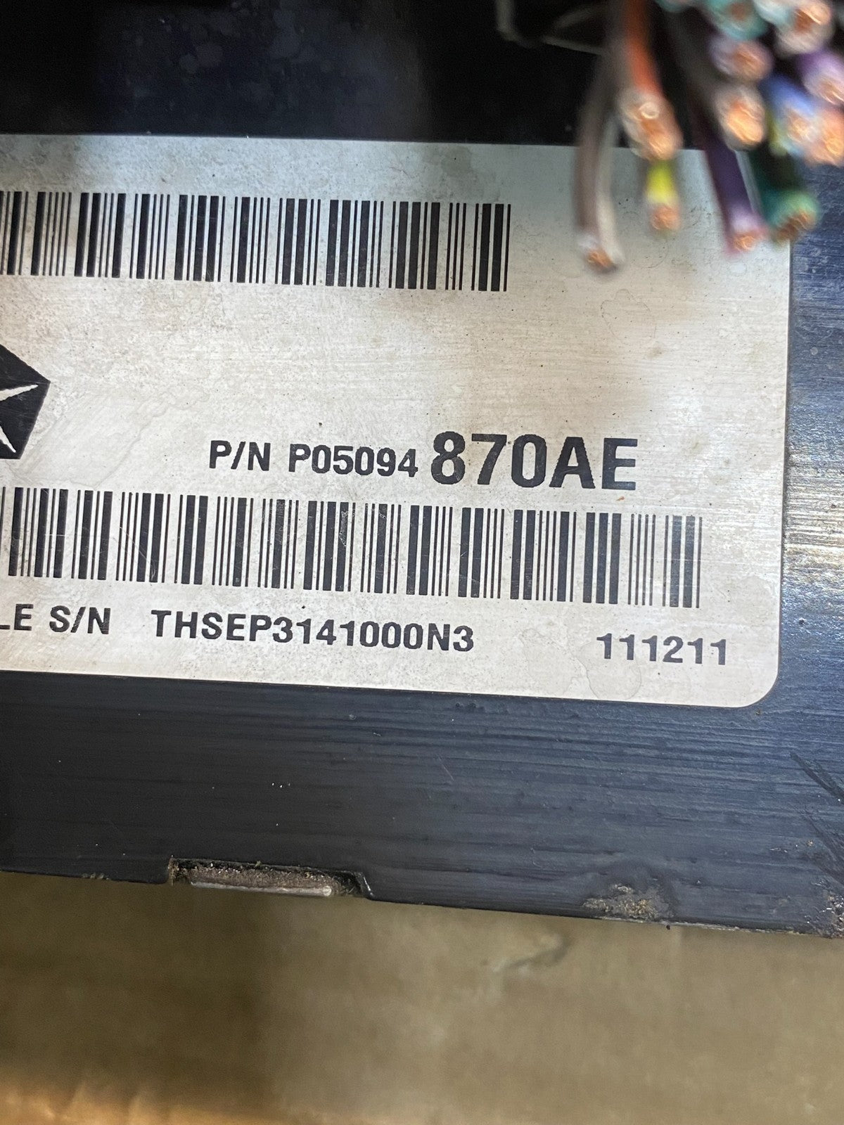 2007 Jeep Grand Cherokee 5.7L Engine Computer ECU PCM AF4132 DW2