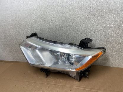 2012 to 2017 Nissan Quest Left Driver LH Side Headlight Halogen Oem AB1348 DW1
