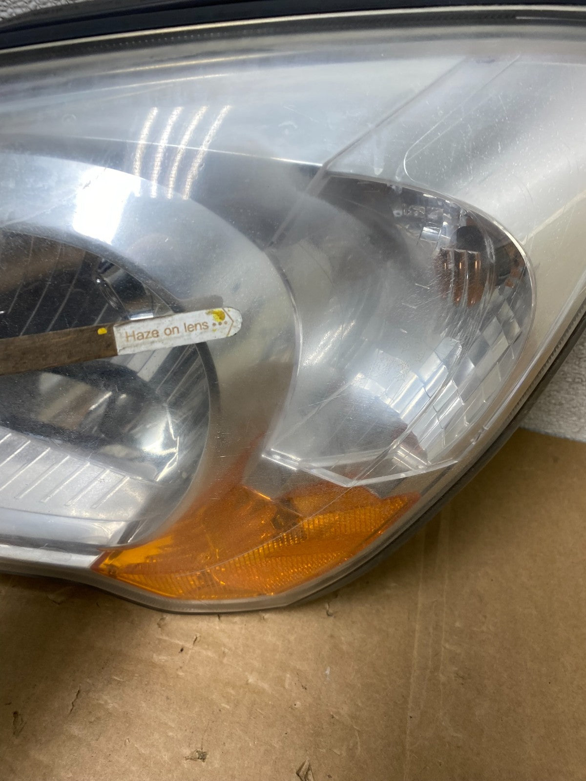 2007 to 2010 Kia Sportage Left+Right Halogen Headlights Oem V6250 DW12