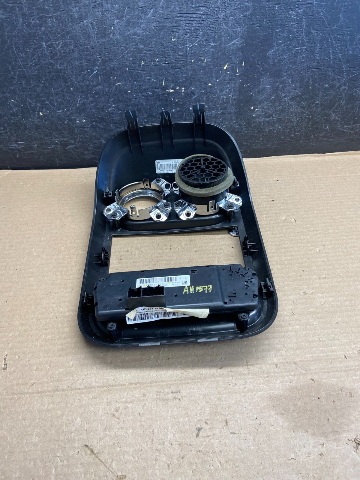 2011 to 2017 Jeep Compass Dash Climate Temperature Control Radio Bezel AH1577 DG3