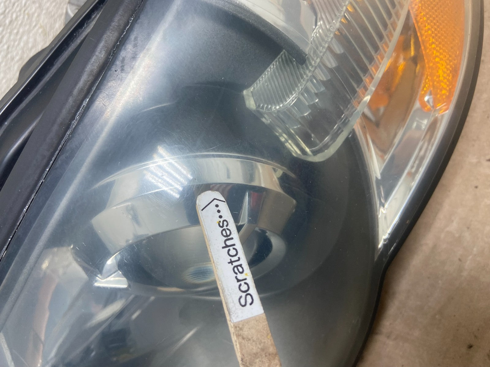 2006 to 2007 Subaru Legacy Left Driver LH Side Black Headlight Oem AA8712 DW3
