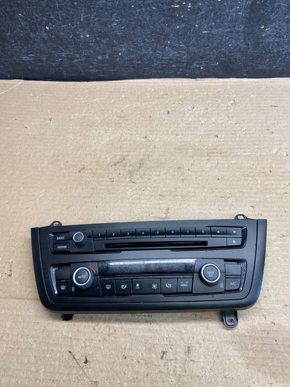 2012 - 2014 Bmw F30 320i 328i Radio Climate Control Panel AH3832 DG0