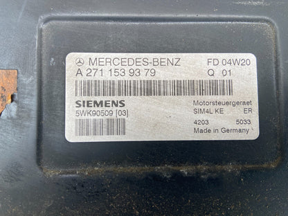 2002 - 2005 Mercedes C230 ECU ECM Engine Control Module Unit AD2893 DG2