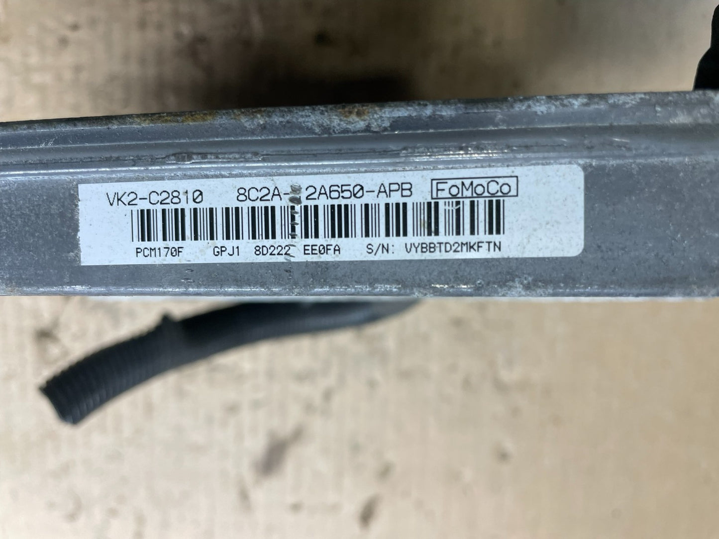 2008 Ford Van E-Series 5.4L Engine Control Module 8C2A-12A650-APB q1151 DG2
