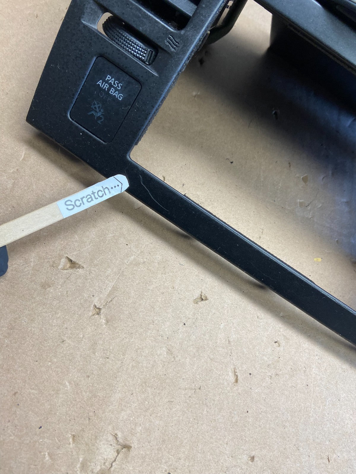2007 to 2012 Nissan Versa Center Vent Dash Radio Trim Bezel AI3196 DG1