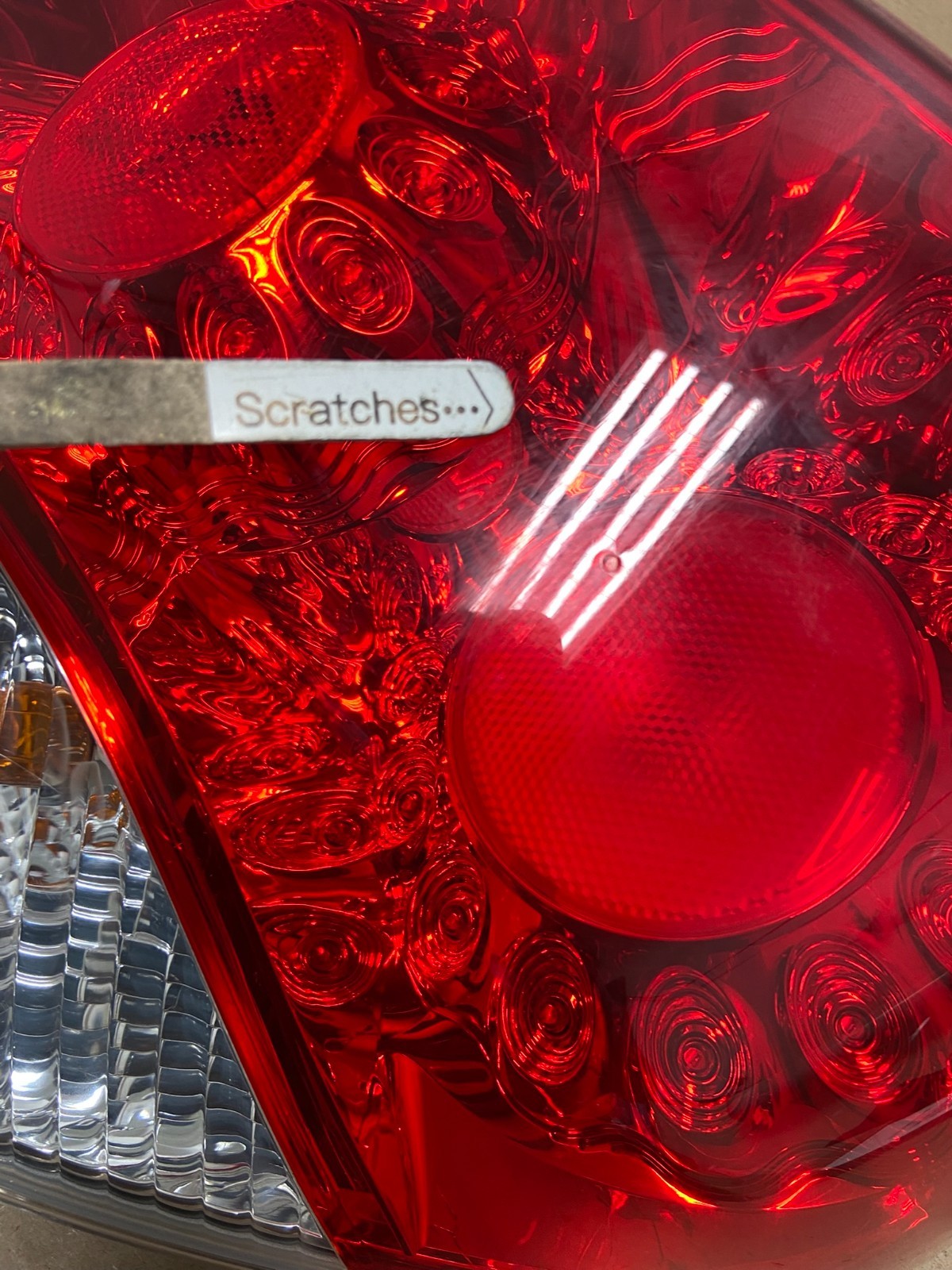2008 2009 2010 Infiniti M35 M45 Left Driver LH Side Tail Light AG4064 PS3