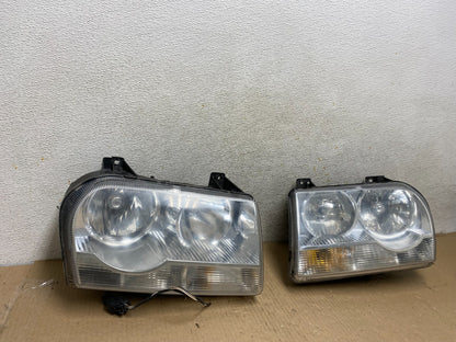 2005 2006 2007 Chrysler 300 Left+Right Halogen Headlights AH5766 DW1