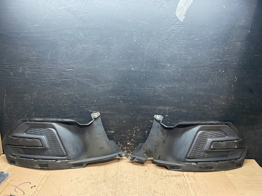 2020 - 2022 Ford Explorer Front Left+Right Side Fog Light Cover Trims V9883 DG0